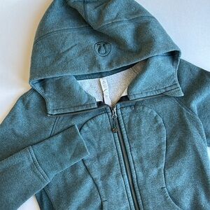 Lululemon‎ Green Full Zip Scuba Hoodie Sweatshirt Women’s Size 6